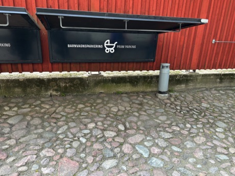 pram parking in Stockholm